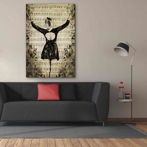 'Prima Ballerina Dream 2' by Ashley Aldridge Giclee Canvas Wall Art,40 x 60