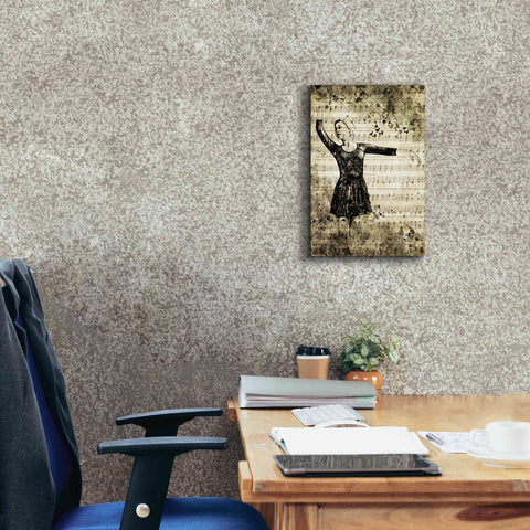Image of 'Prima Ballerina Dream 3' by Ashley Aldridge Giclee Canvas Wall Art,12 x 18
