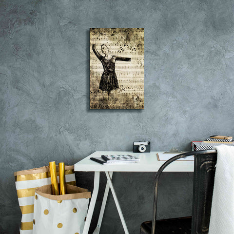 Image of 'Prima Ballerina Dream 3' by Ashley Aldridge Giclee Canvas Wall Art,12 x 18