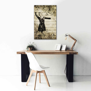 'Prima Ballerina Dream 3' by Ashley Aldridge Giclee Canvas Wall Art,26 x 40
