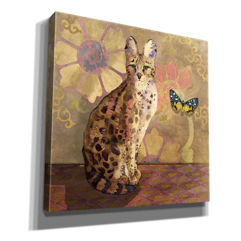 Image of 'Duchess Bellflower The Cat' by Evelia Designs Giclee Canvas Wall Art