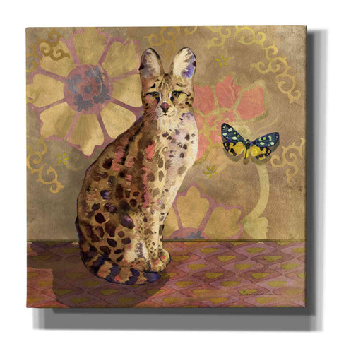 Image of 'Duchess Bellflower The Cat' by Evelia Designs Giclee Canvas Wall Art