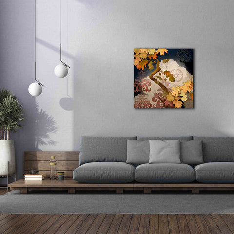 Image of 'Clouding Autumn Night' by Evelia Designs Giclee Canvas Wall Art,37 x 37
