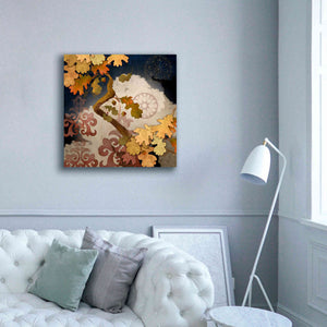 'Clouding Autumn Night' by Evelia Designs Giclee Canvas Wall Art,37 x 37