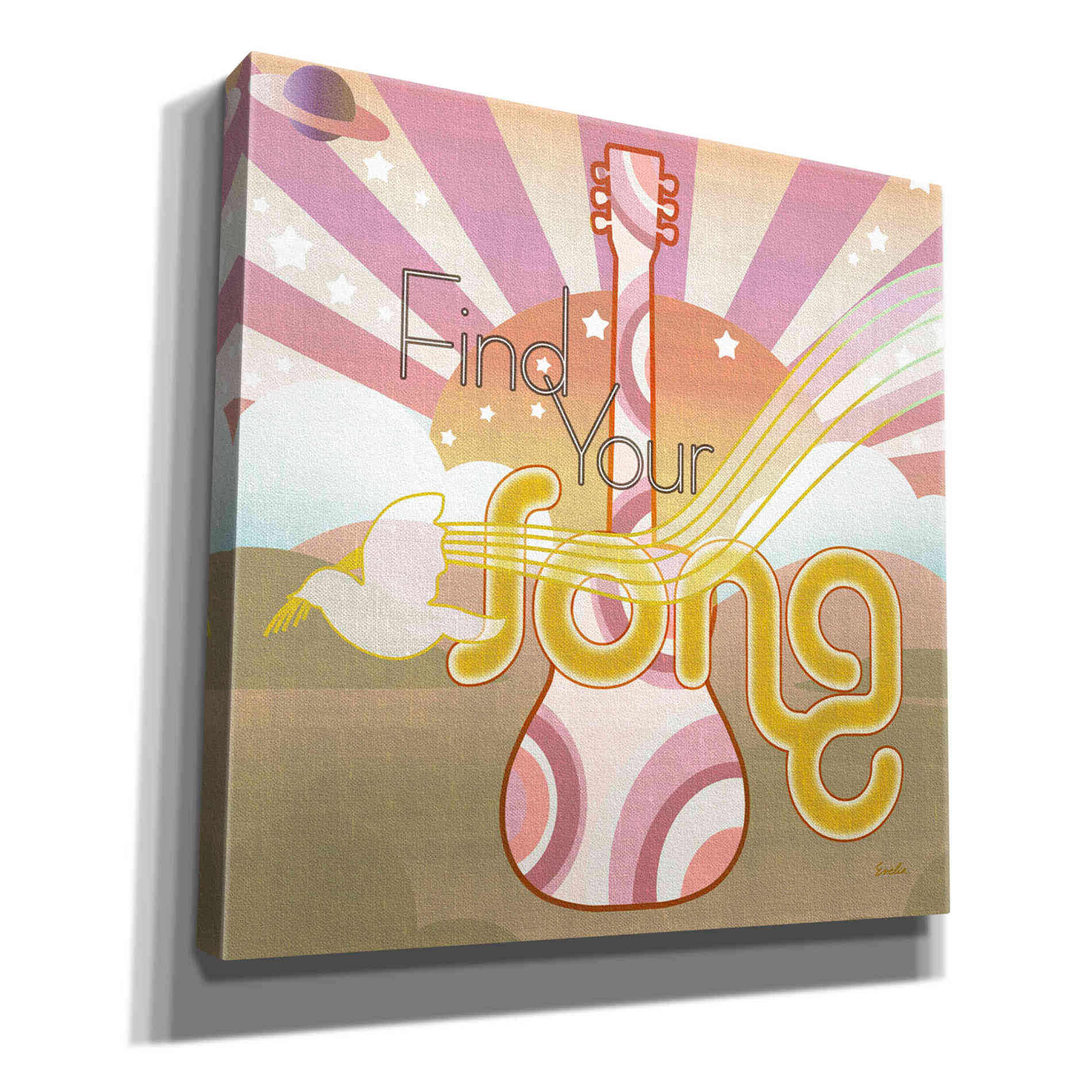 'Max Out' by Evelia Designs Giclee Canvas Wall Art