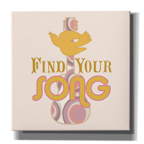 Image of 'Find Your Song' by Evelia Designs Giclee Canvas Wall Art