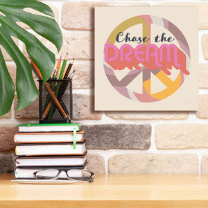 'Chase The Dream' by Evelia Designs Giclee Canvas Wall Art,12 x 12