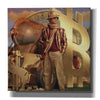 'Bitcoin Deco Eleven' by Steve Hunziker Giclee Canvas Wall Art