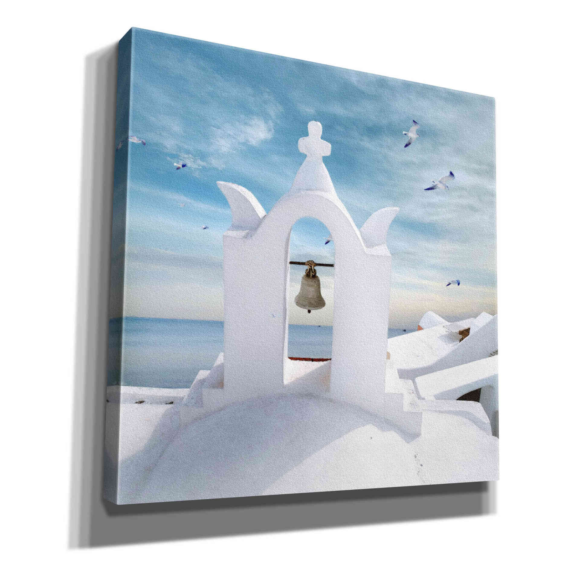 'Grecianblue Two' by Steve Hunziker Giclee Canvas Wall Art