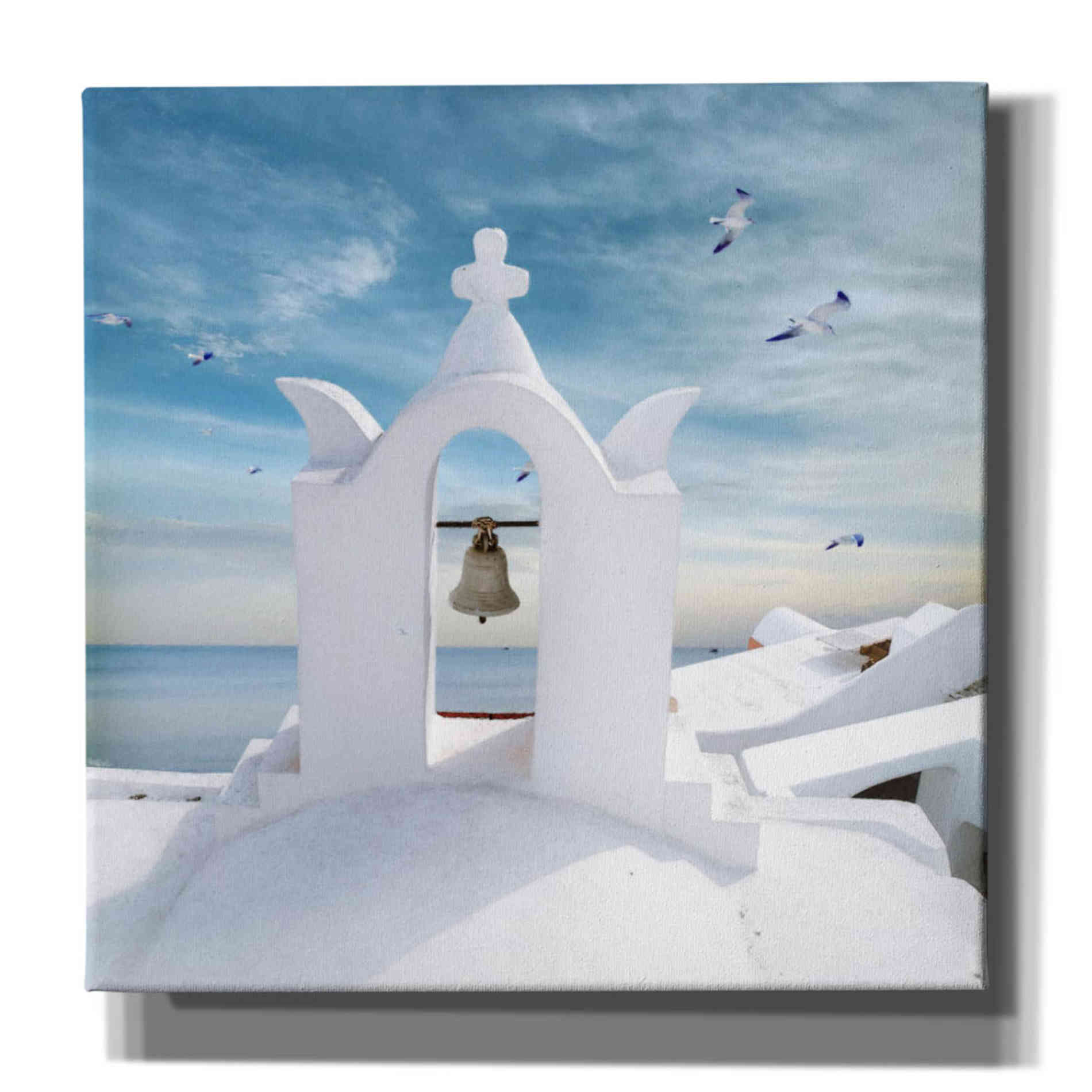 'Grecianblue Two' by Steve Hunziker Giclee Canvas Wall Art