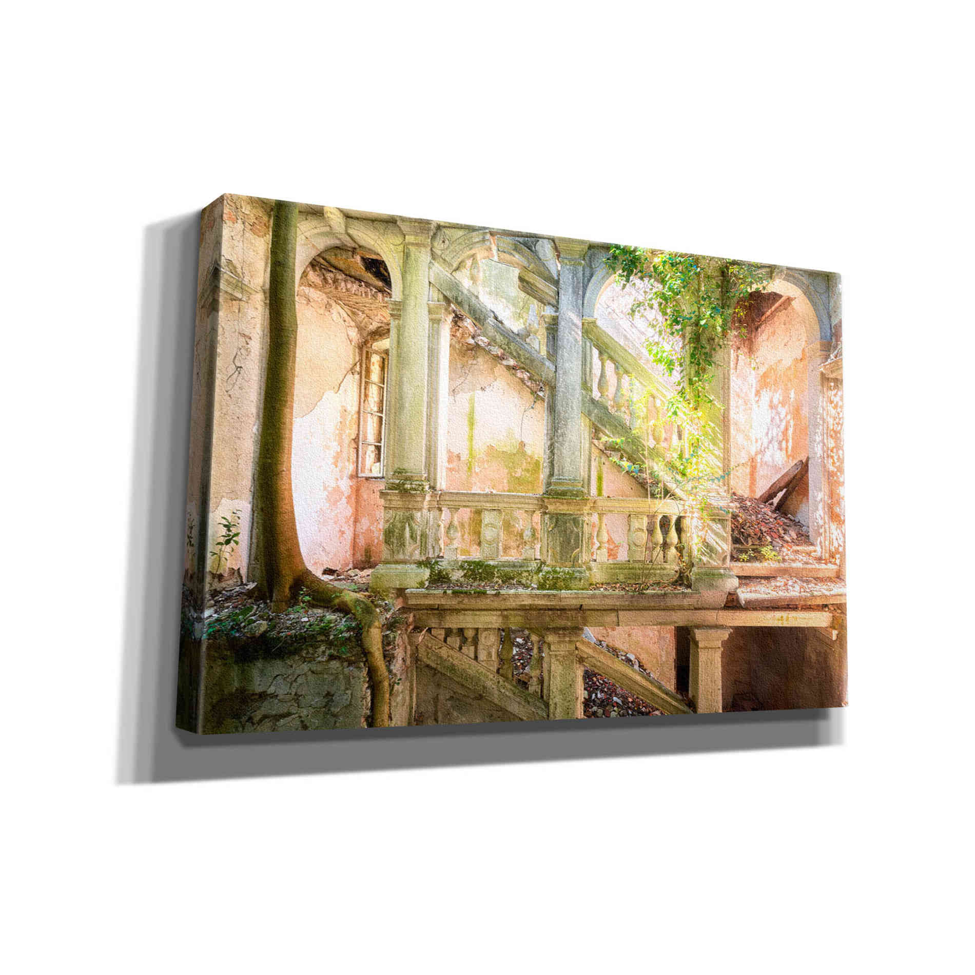 'Poetic Villa Ruin' by Roman Robroek Giclee Canvas Wall Art