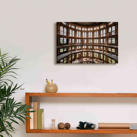 Image of 'Industrial Tower' by Roman Robroek Giclee Canvas Wall Art,18 x 12