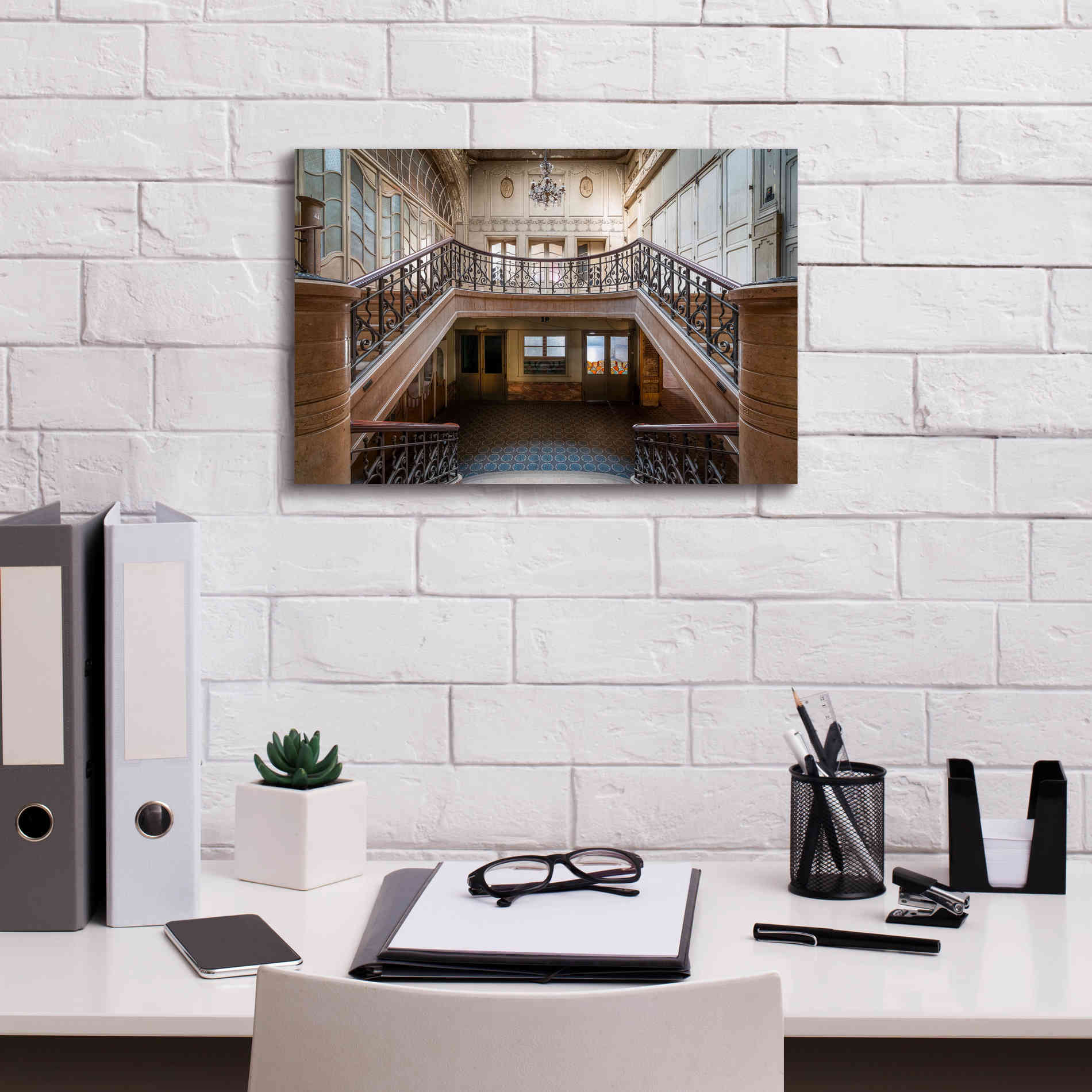 'Enter From Here' by Roman Robroek Giclee Canvas Wall Art,18 x 12