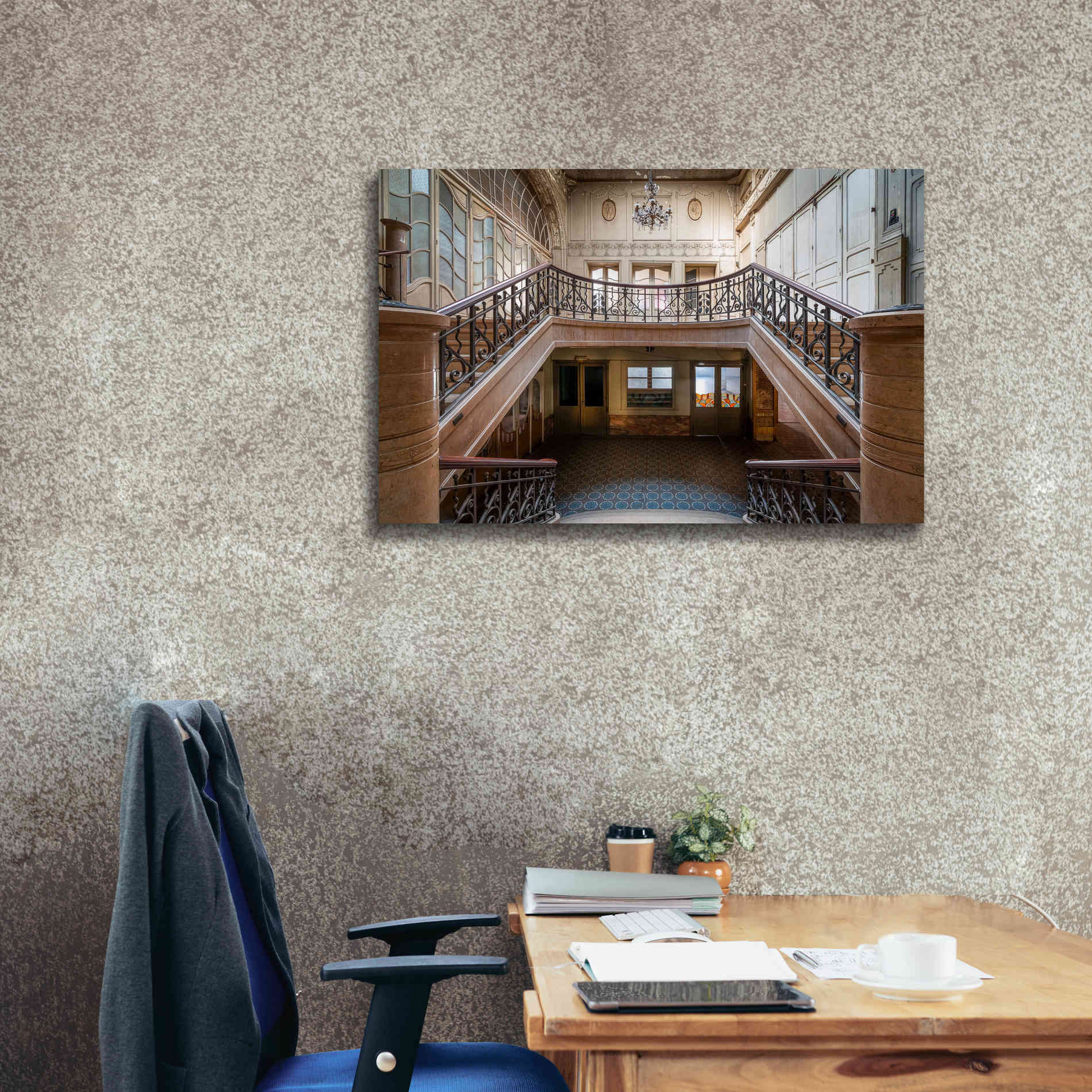 'Enter From Here' by Roman Robroek Giclee Canvas Wall Art,40 x 26