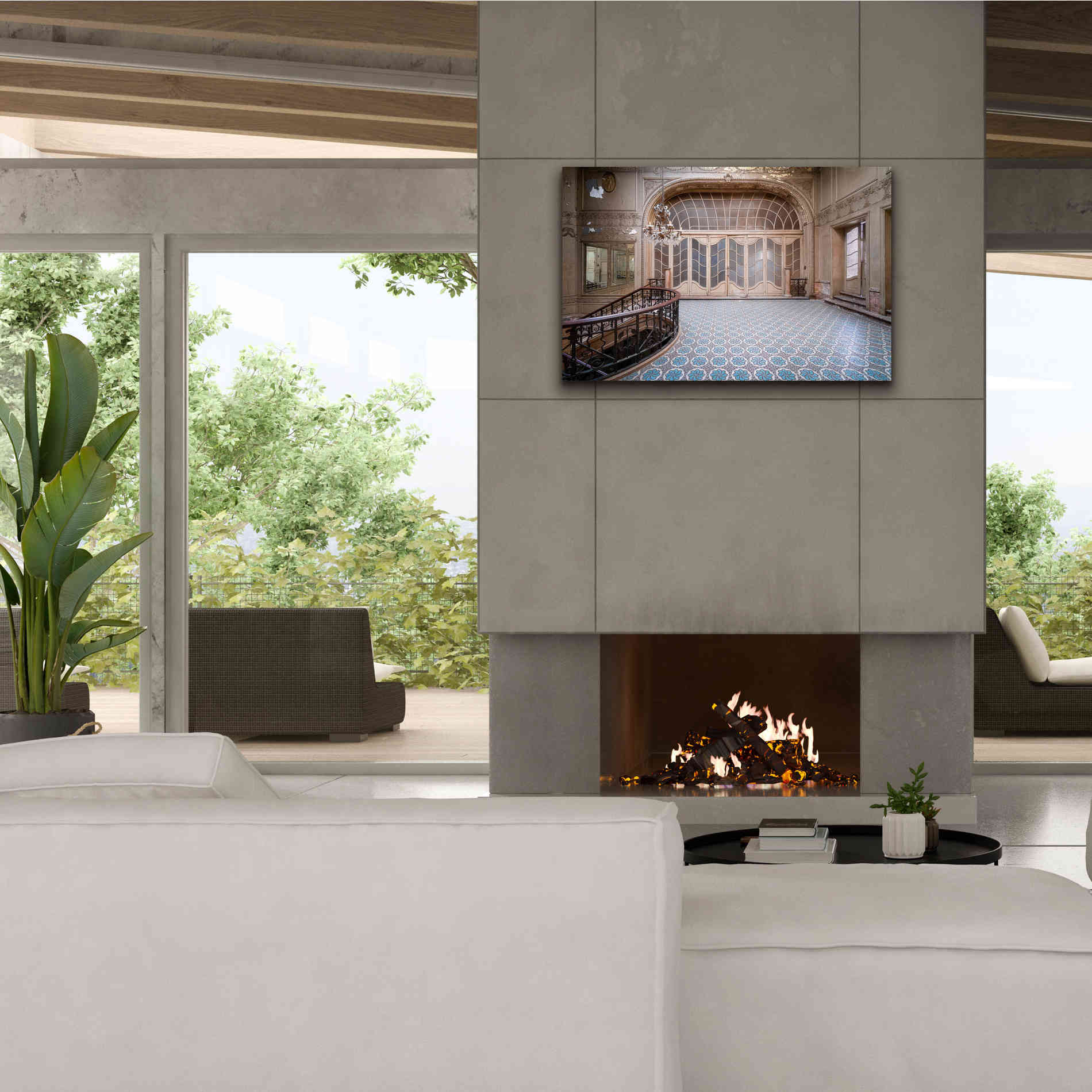 'Aegidium' by Roman Robroek Giclee Canvas Wall Art,40 x 26