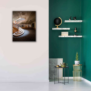 'Stairs From The Side' by Roman Robroek Giclee Canvas Wall Art,26 x 34
