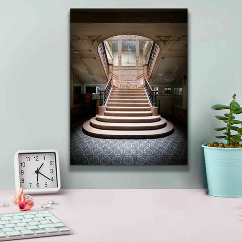 Image of 'Light On The Staircase' by Roman Robroek Giclee Canvas Wall Art,12 x 16