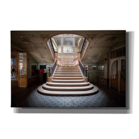'Elegant Stairs Dark' by Roman Robroek Giclee Canvas Wall Art