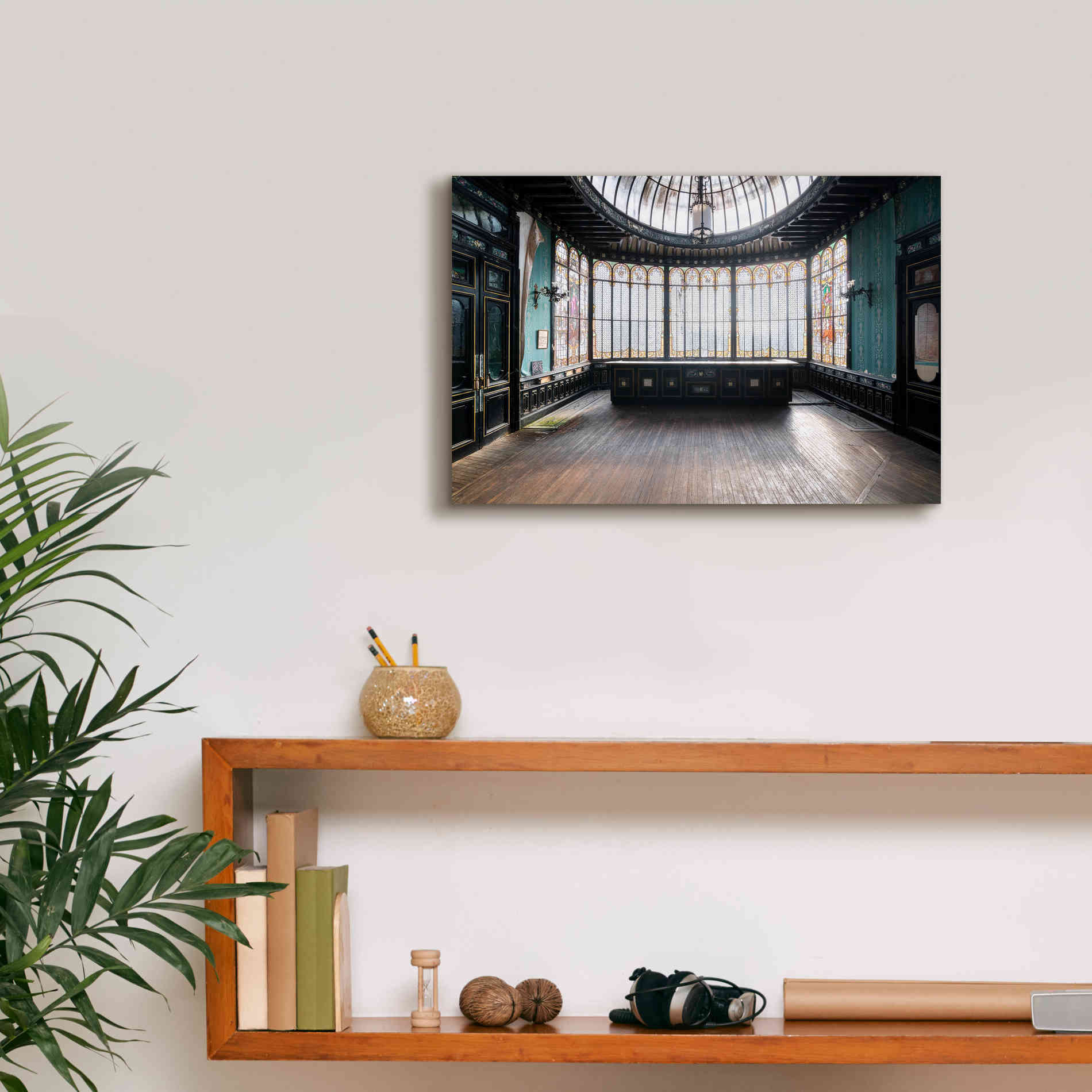 'Winter Garden' by Roman Robroek Giclee Canvas Wall Art,18 x 12