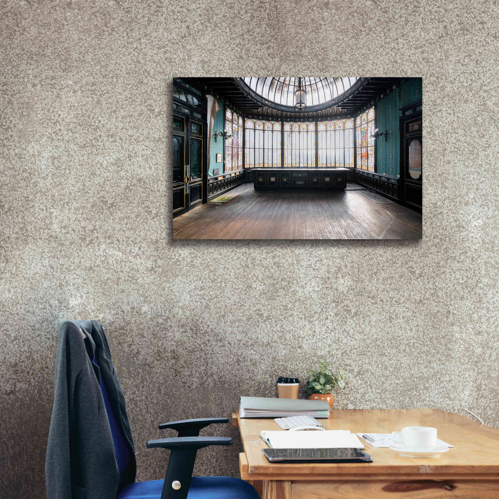 'Winter Garden' by Roman Robroek Giclee Canvas Wall Art,40 x 26