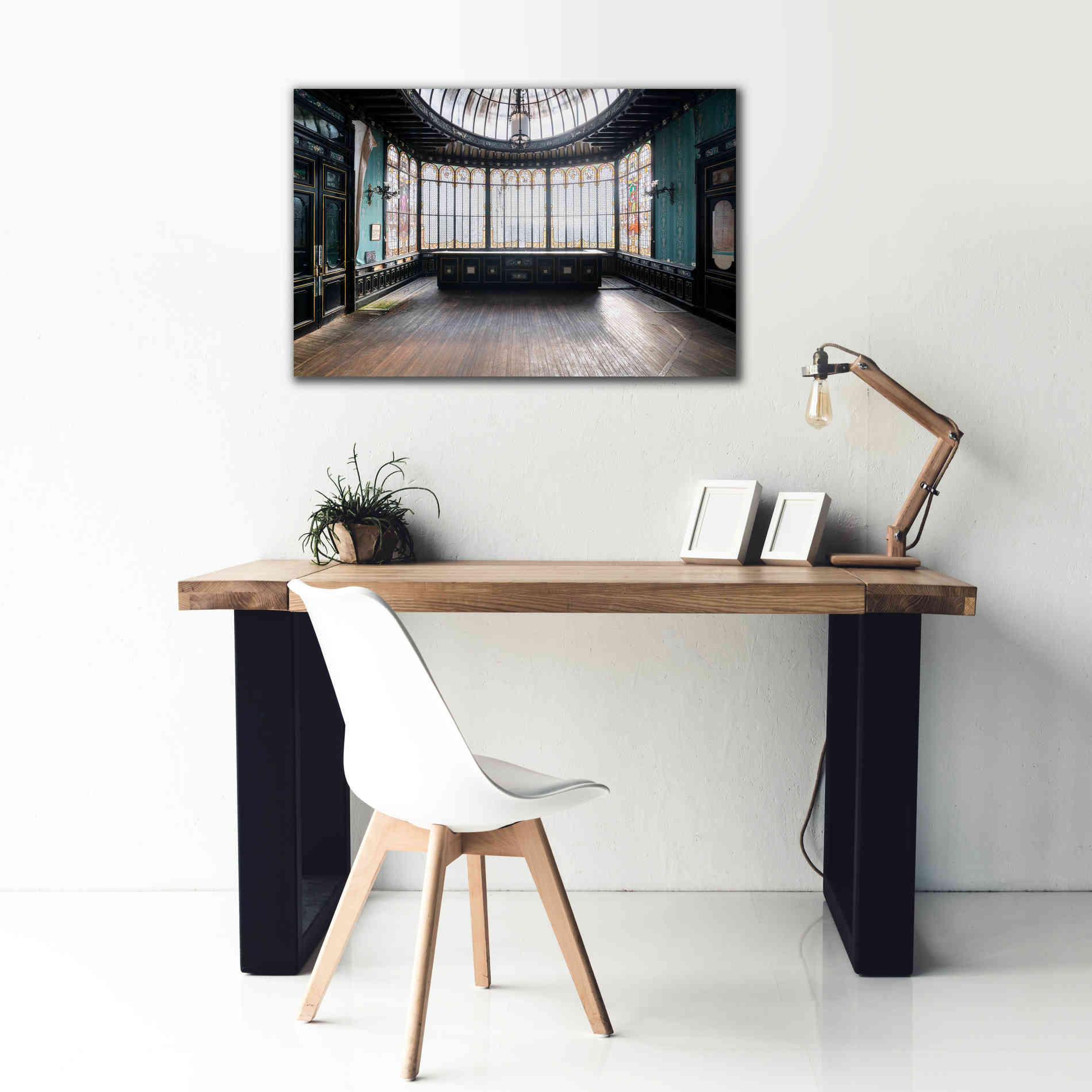 'Winter Garden' by Roman Robroek Giclee Canvas Wall Art,40 x 26