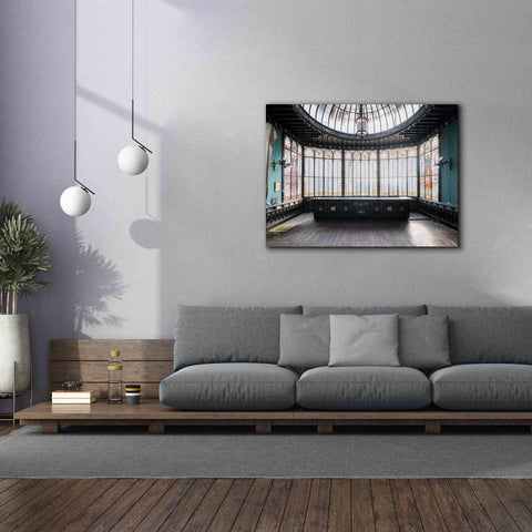 Image of 'Winter Garden Square' by Roman Robroek Giclee Canvas Wall Art,54 x 40