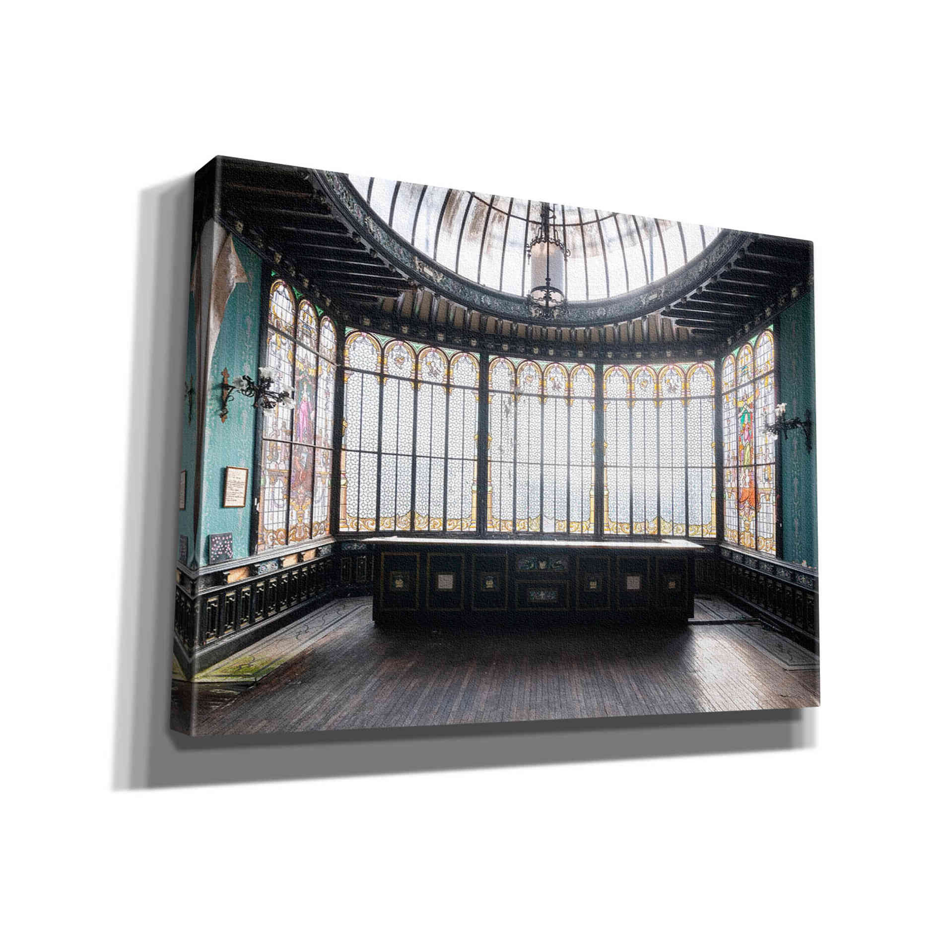 'Winter Garden Square' by Roman Robroek Giclee Canvas Wall Art