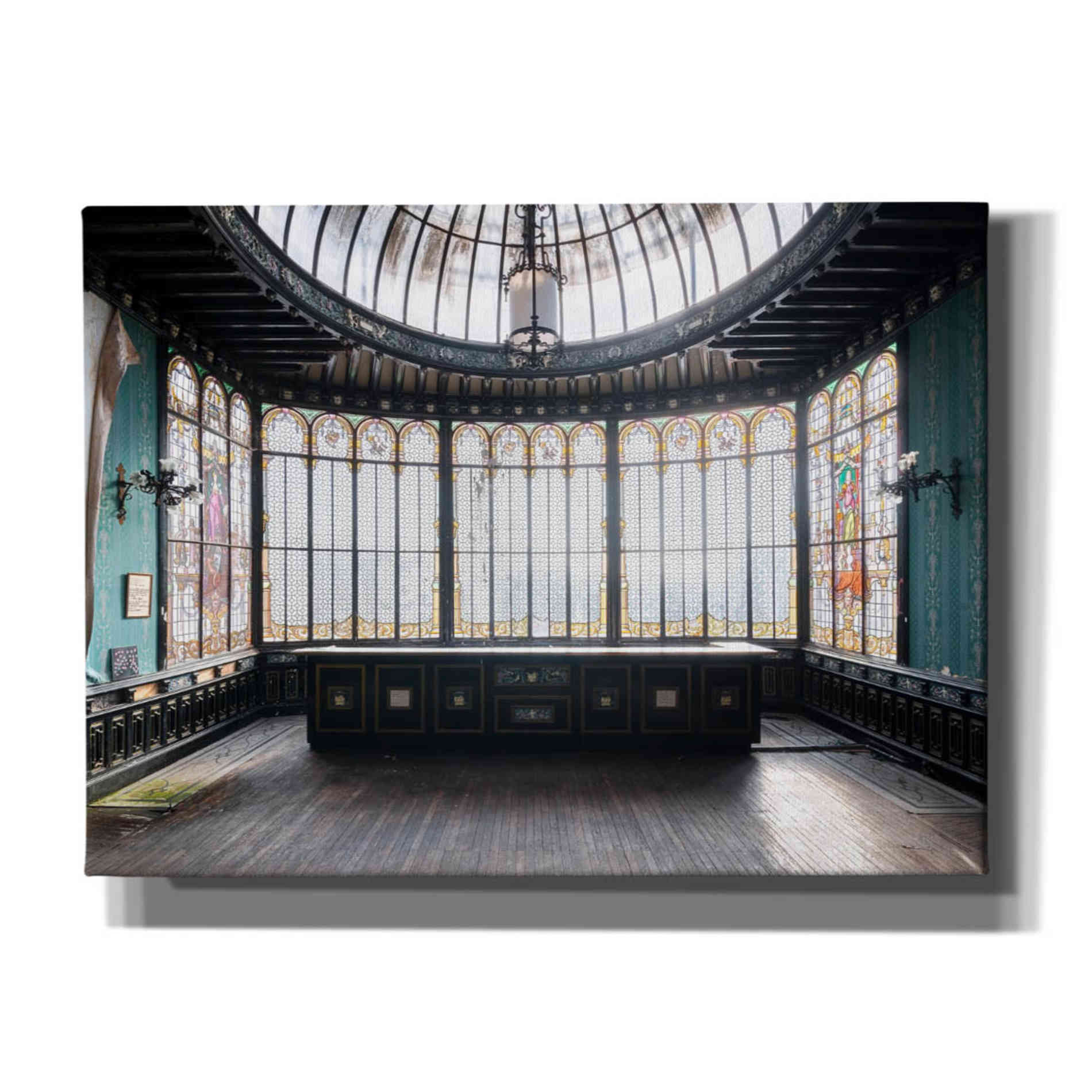 'Winter Garden Square' by Roman Robroek Giclee Canvas Wall Art