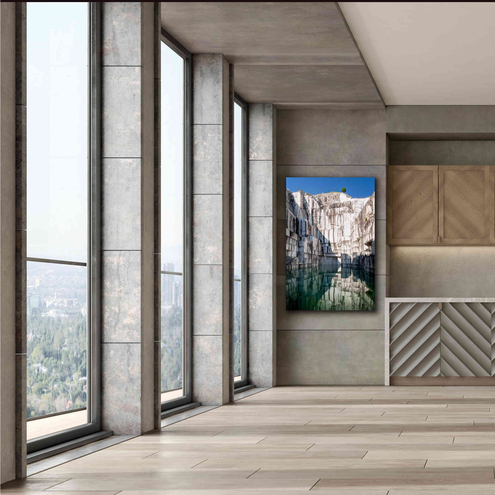 'Italian Marble' by Roman Robroek Giclee Canvas Wall Art,40 x 60