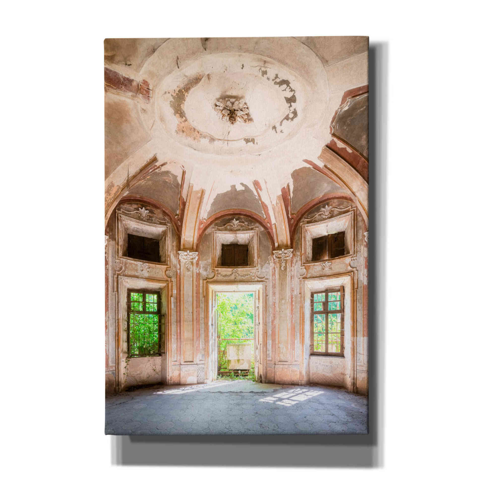 'Concrete Main Entrance' by Roman Robroek Giclee Canvas Wall Art