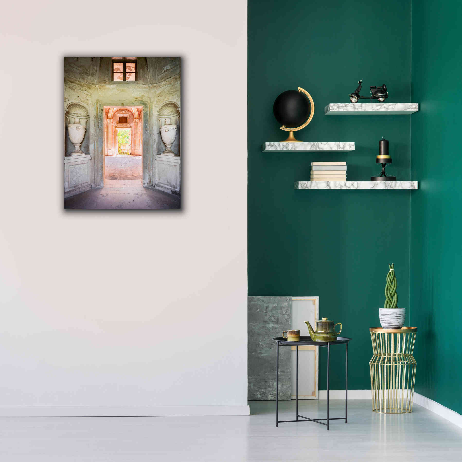 'Concrete Vases' by Roman Robroek Giclee Canvas Wall Art,26 x 34