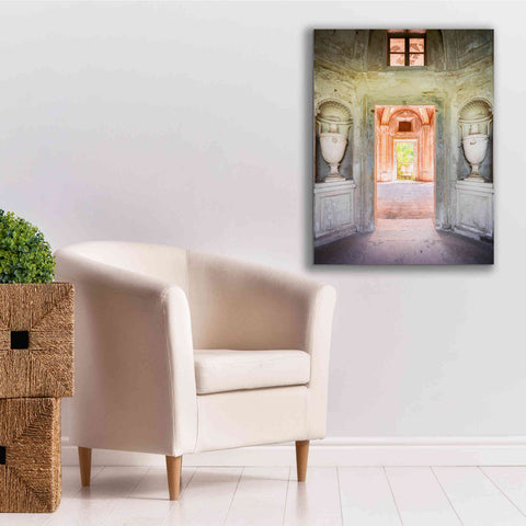 Image of 'Concrete Vases' by Roman Robroek Giclee Canvas Wall Art,26 x 34