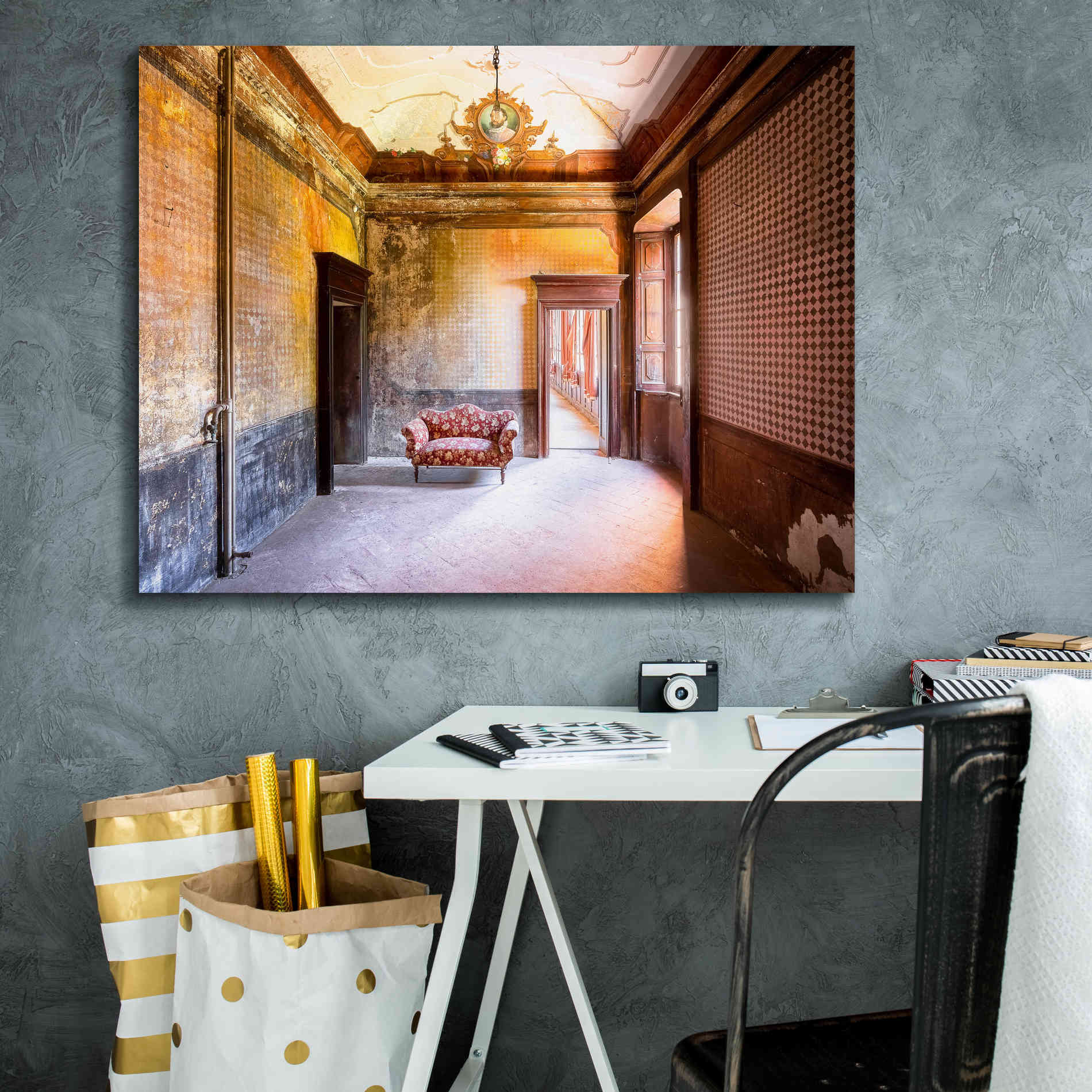 'Royal Room' by Roman Robroek Giclee Canvas Wall Art,34 x 26