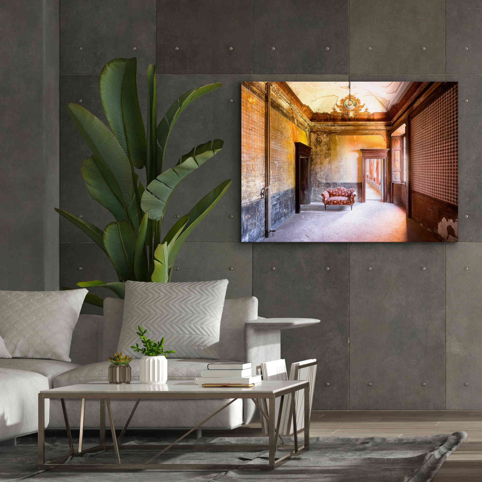 'Royal Room' by Roman Robroek Giclee Canvas Wall Art,54 x 40