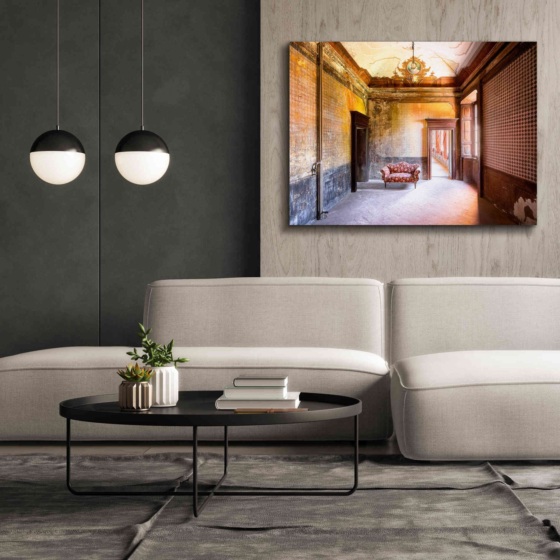 'Royal Room' by Roman Robroek Giclee Canvas Wall Art,54 x 40