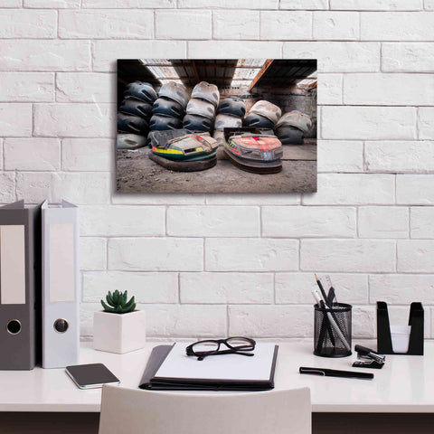 Image of 'Bumper Cars' by Roman Robroek Giclee Canvas Wall Art,18 x 12