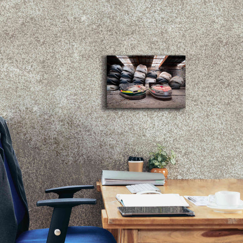 Image of 'Bumper Cars' by Roman Robroek Giclee Canvas Wall Art,18 x 12