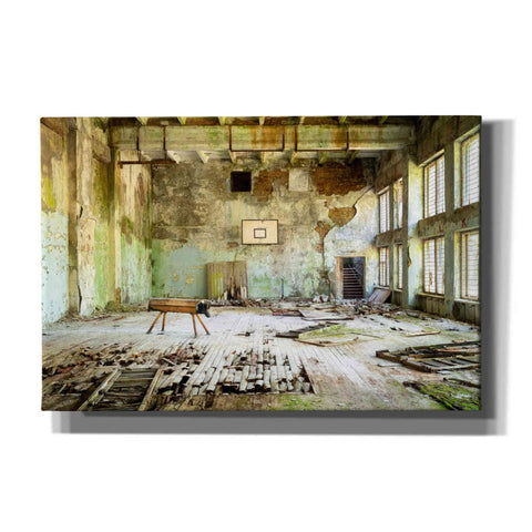 Image of 'Old Abandoned Gym' by Roman Robroek Giclee Canvas Wall Art