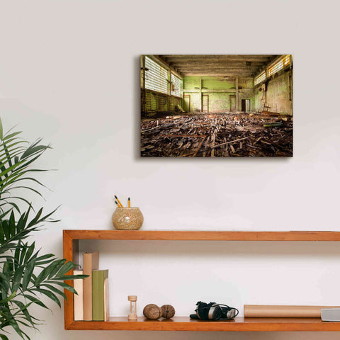 Image of 'Radiation Gym' by Roman Robroek Giclee Canvas Wall Art,18 x 12