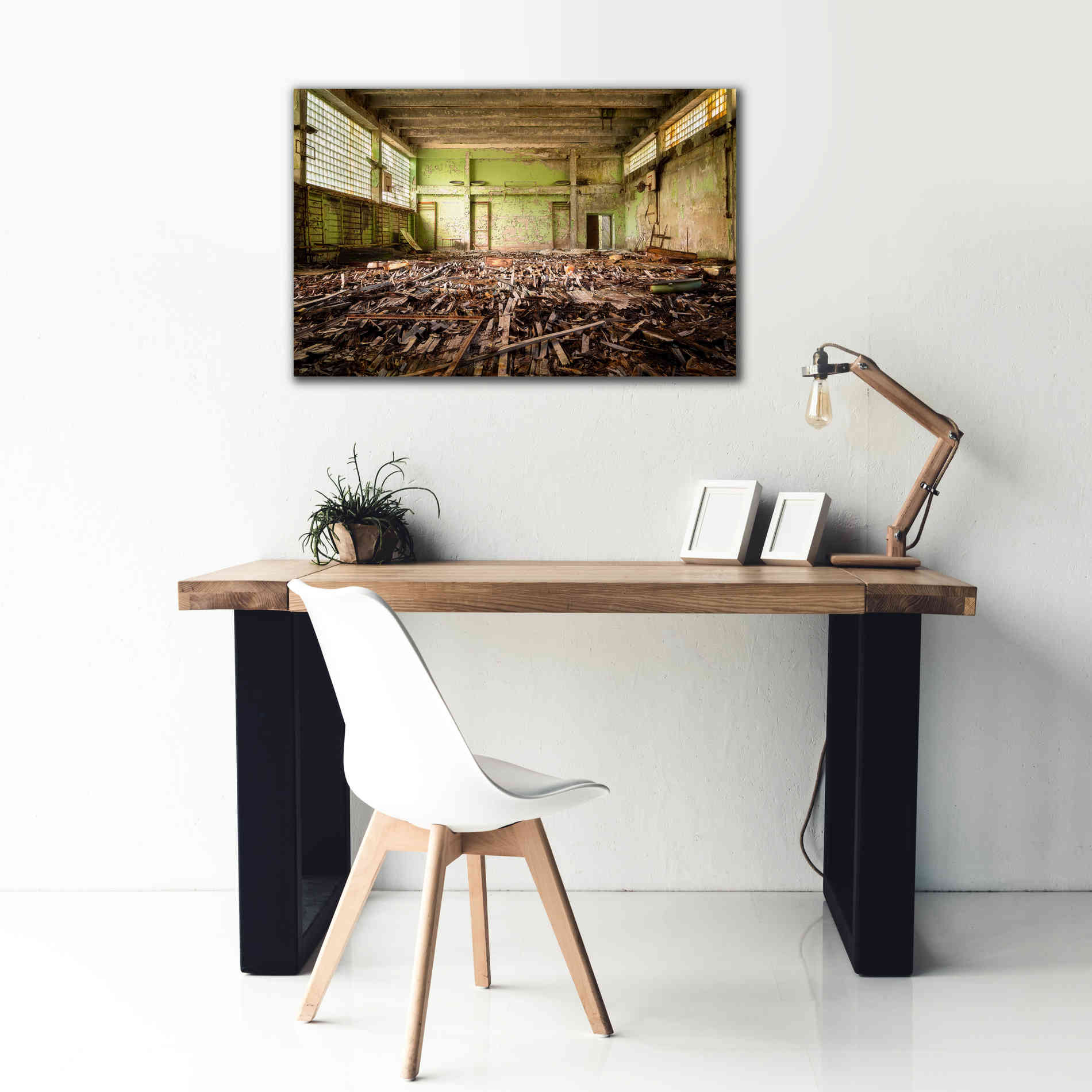 'Radiation Gym' by Roman Robroek Giclee Canvas Wall Art,40 x 26