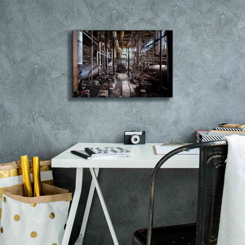 Image of 'Darkk Industry' by Roman Robroek Giclee Canvas Wall Art,18 x 12