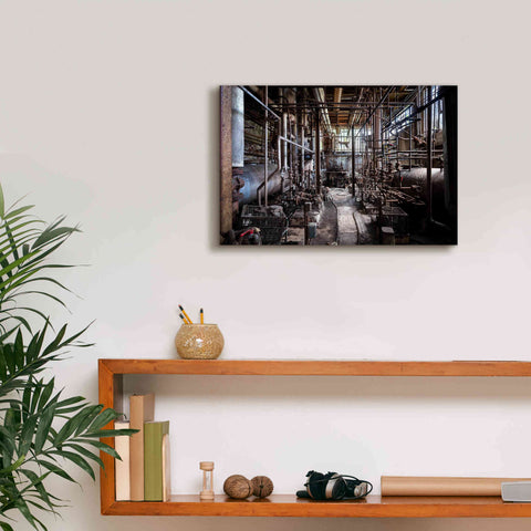 Image of 'Darkk Industry' by Roman Robroek Giclee Canvas Wall Art,18 x 12