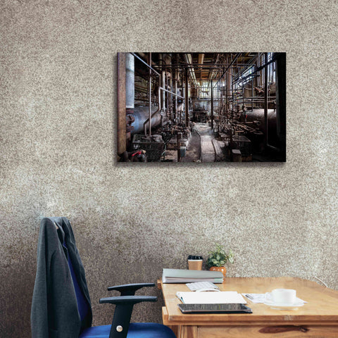 Image of 'Darkk Industry' by Roman Robroek Giclee Canvas Wall Art,40 x 26