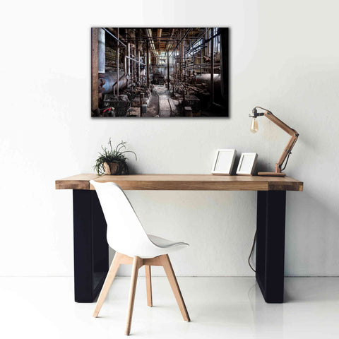 Image of 'Darkk Industry' by Roman Robroek Giclee Canvas Wall Art,40 x 26