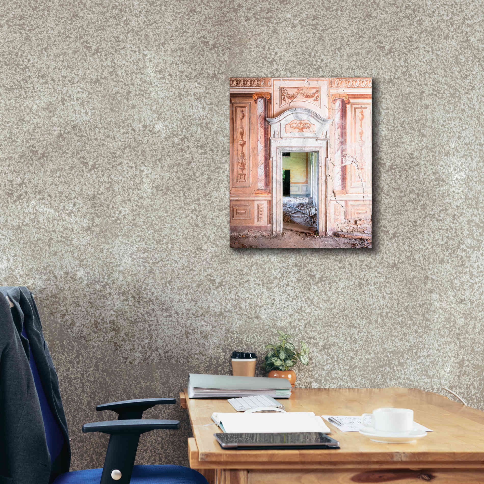 'Decorated Entrance' by Roman Robroek Giclee Canvas Wall Art,20 x 24