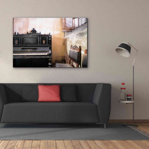 Image of 'Piano Close-up' by Roman Robroek Giclee Canvas Wall Art,60 x 40