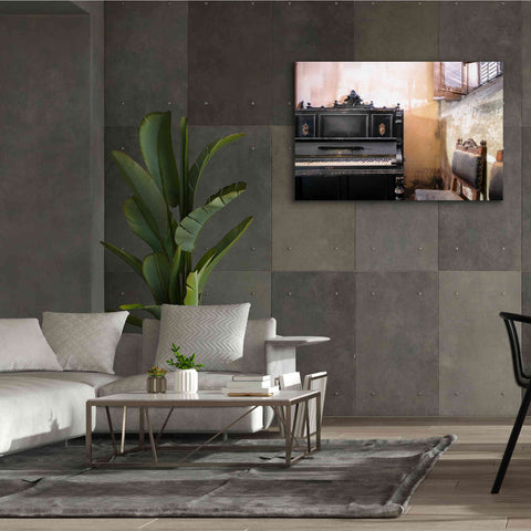 Image of 'Piano Close-up' by Roman Robroek Giclee Canvas Wall Art,60 x 40