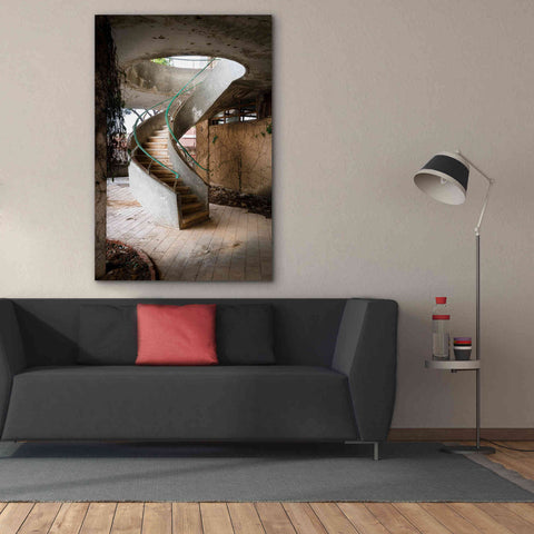 Image of 'Curved Staircase' by Roman Robroek Giclee Canvas Wall Art,40 x 60