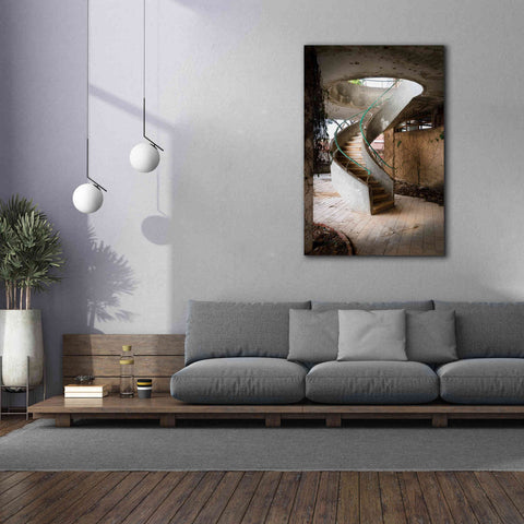 Image of 'Curved Staircase' by Roman Robroek Giclee Canvas Wall Art,40 x 60