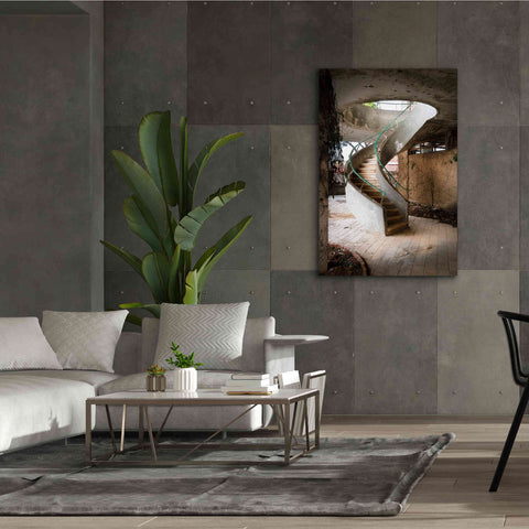 Image of 'Curved Staircase' by Roman Robroek Giclee Canvas Wall Art,40 x 60